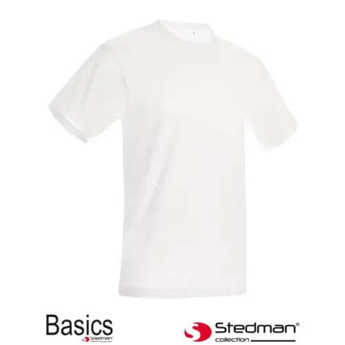 T-shirt męski czarny, biały SN1000